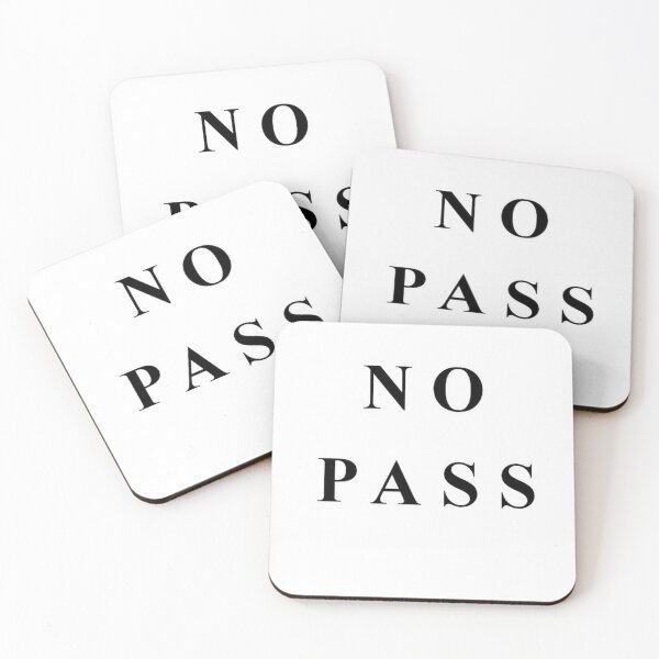 Item preview, NO PASS n ° 01 designed and sold by Gotoo.