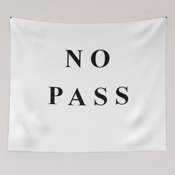 Item preview, NO PASS n ° 01 designed and sold by Gotoo.