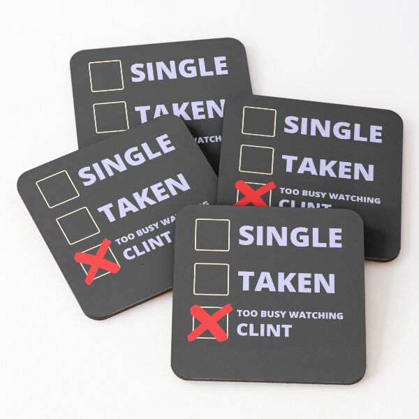 Item preview, Clint Stevens Funny Single Taken designed and sold by LAST WEEK'S STOLEN AESTHETICS.