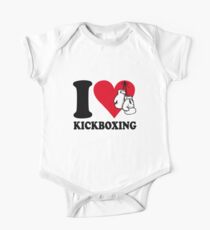 I love kickboxing One Piece - Short Sleeve