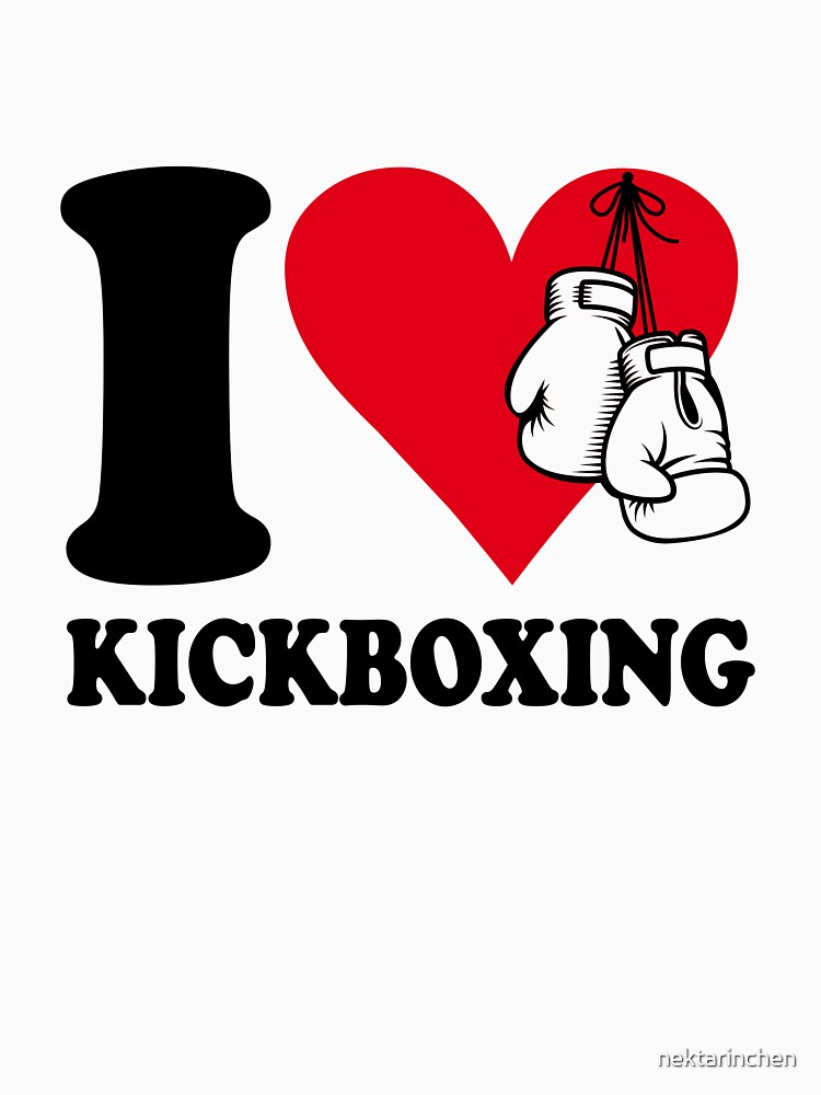 i love kickboxing t shirts