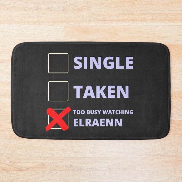 Item preview, Elraenn Funny Single Taken designed and sold by LAST WEEK'S STOLEN AESTHETICS.