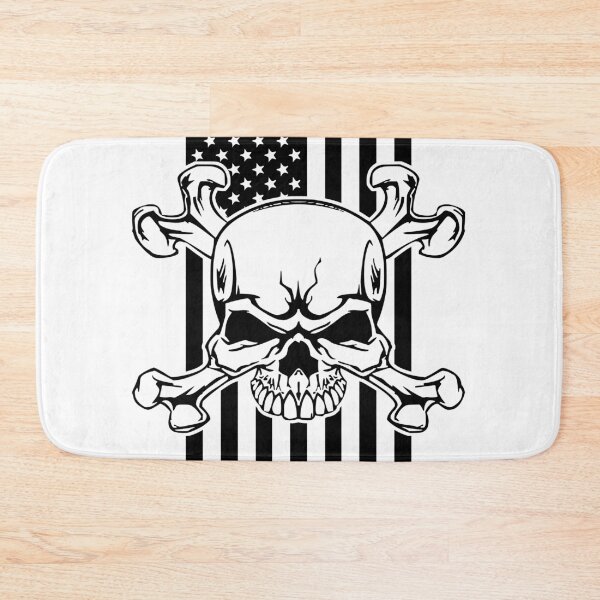 Item preview, Skull American Flag , Cross Skull Skeleton American Flag, Skull Gifts designed and sold by ARTsPlural.