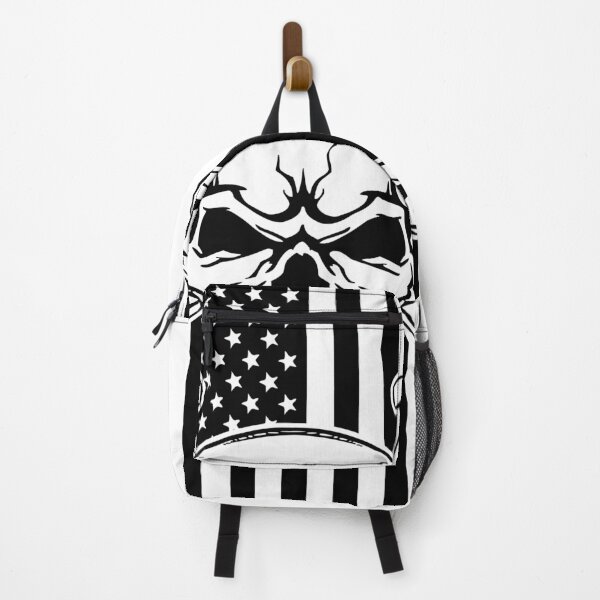 Item preview, Skull American Flag , Cross Skull Skeleton American Flag, Skull Gifts designed and sold by ARTsPlural.