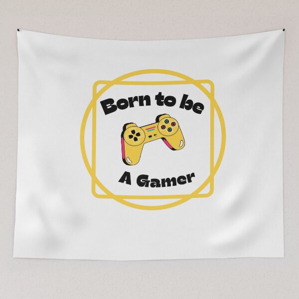 Item preview, Born to be a Gamer design for your favorite son, daughter or neighborhood child designed and sold by Peter Stawicki.