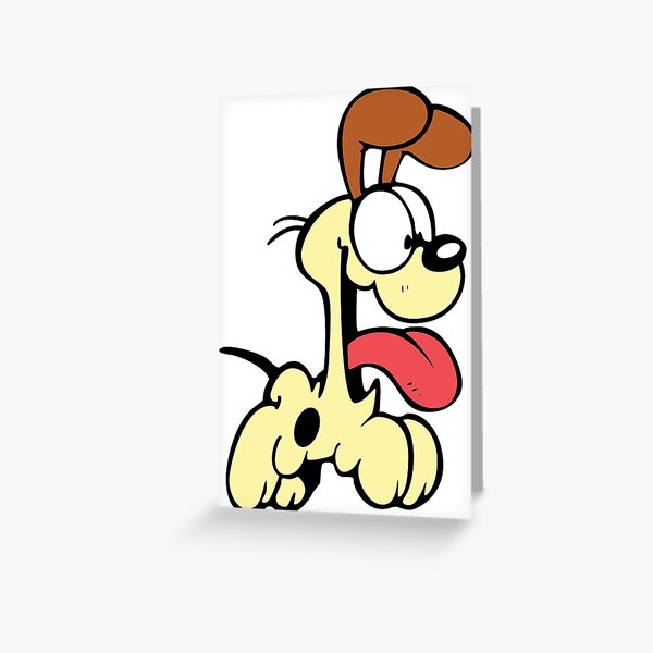 Tidligere tøj Atlantic Odie from The Garfield Show" Greeting Card for Sale by johncastello23 |  Redbubble