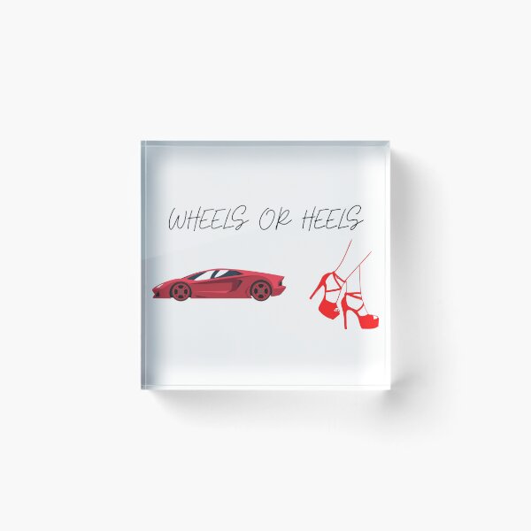 Item preview, Wheels or Heels? designed and sold by YuneDesigns.
