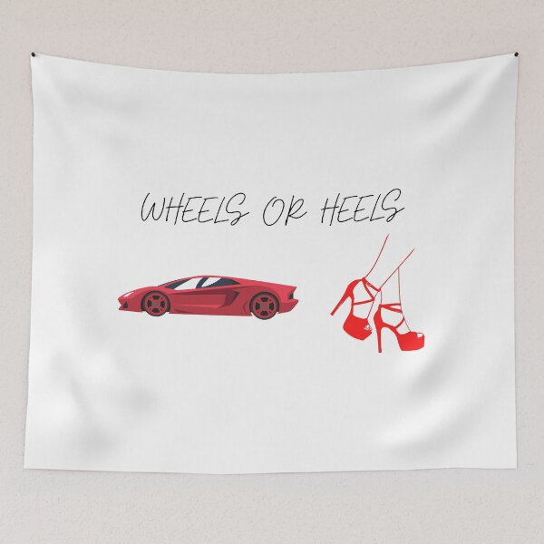Item preview, Wheels or Heels? designed and sold by YuneDesigns.