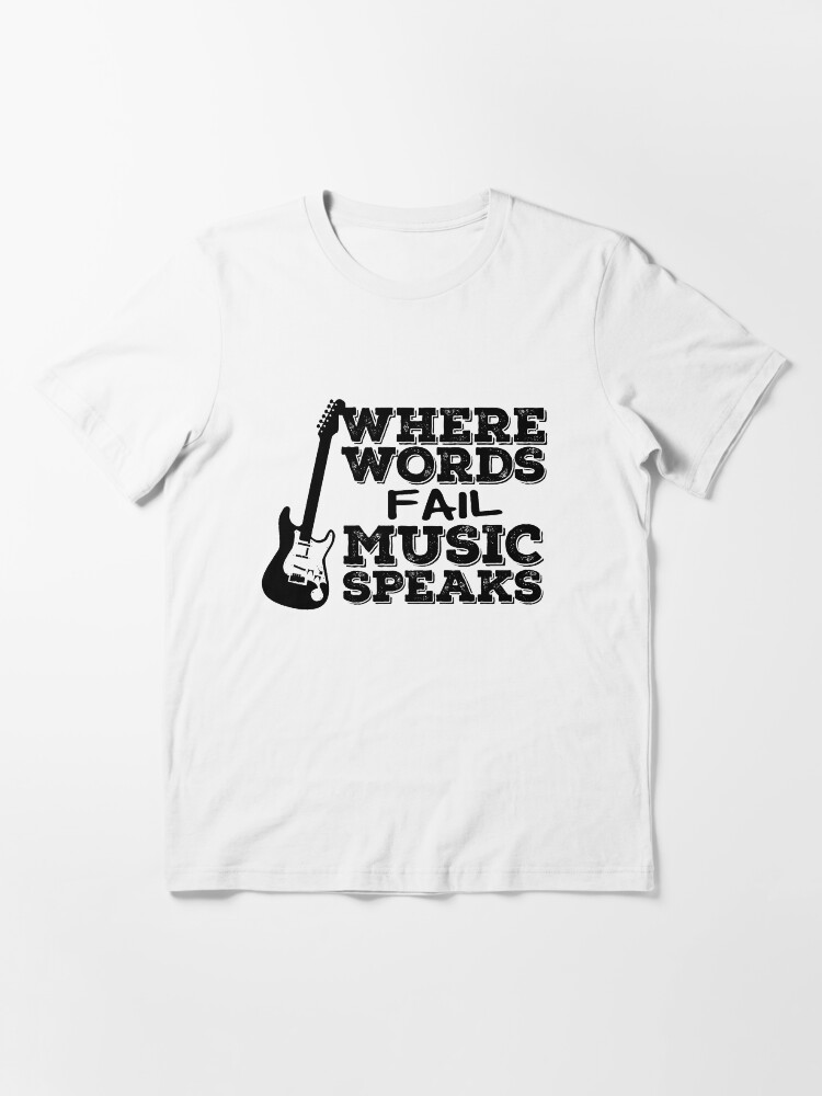 music quotes t shirts