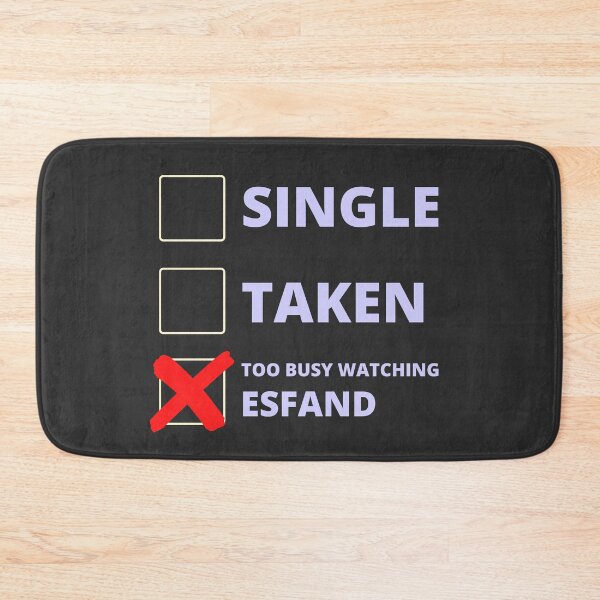 Item preview, Esfand Funny Single Taken designed and sold by LAST WEEK'S STOLEN AESTHETICS.