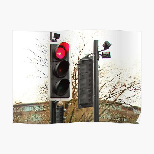 Stop Light Posters Redbubble - japanese traffic light roblox