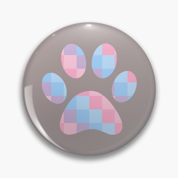 Item preview, Geometric Blue Colour Paw designed and sold by DAFIN.
