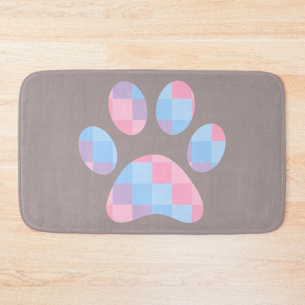 Item preview, Geometric Blue Colour Paw designed and sold by DAFIN.
