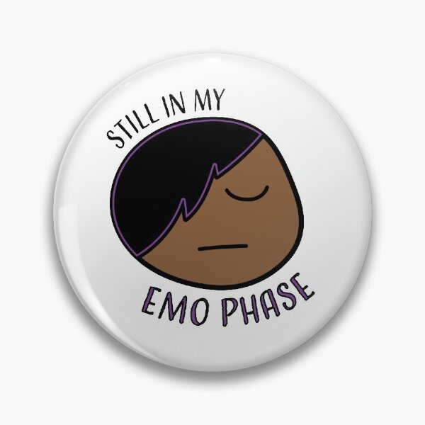 Item preview, Emo Phase - purple short hair, copper skin designed and sold by AnAngstyArtist.