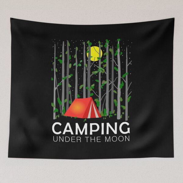 Item preview, Camping under the moon  designed and sold by fernandobos.