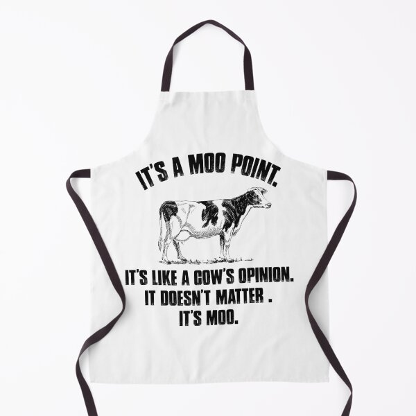 Item preview, It's a moo point. It's like a cow's opinion. It's doesn't matter. It's moo funny cow t-shirt designed and sold by Titmit.