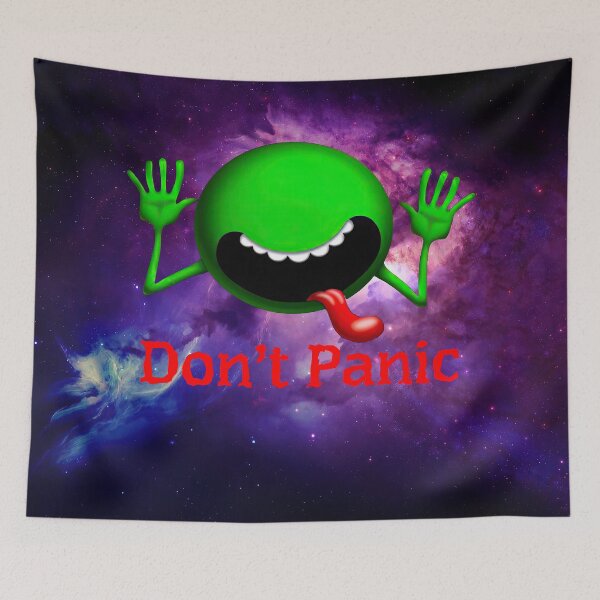 Item preview, Don't panic designed and sold by ComfortablyC.