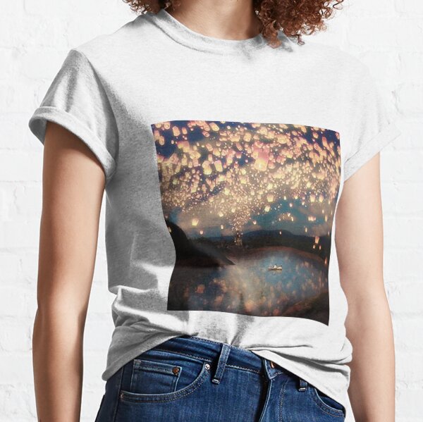 Love Wish Lanterns Classic T-Shirt