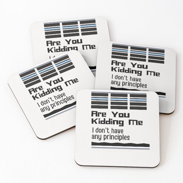 Item preview, Bars and Lines Kidding Me No Principles designed and sold by aliyeus.