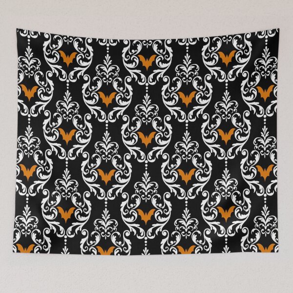 Item preview, Damask Bats, Haunted Mansion Bats designed and sold by Everythingafter.