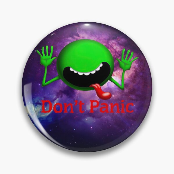 Item preview, Don't panic designed and sold by ComfortablyC.