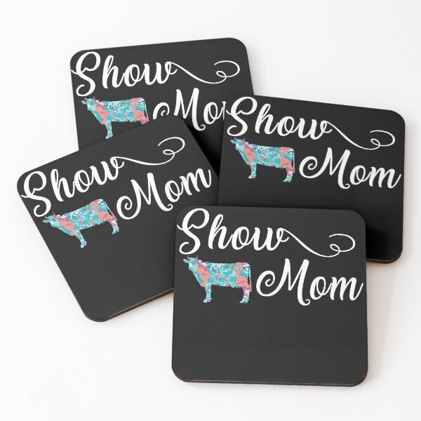 Item preview, Show cow mom beautiful t-shirt. Awesome cattle gift for girls and women with holidays designed and sold by Titmit.