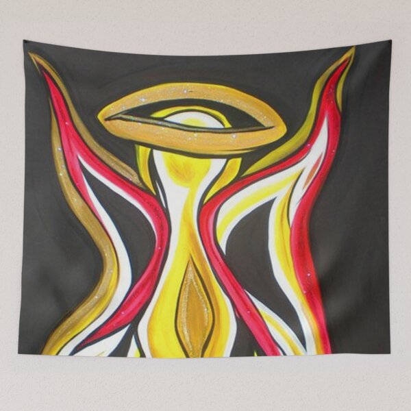 Item preview, Yellow, Red, Black and White Angel designed and sold by KR Art Studio.