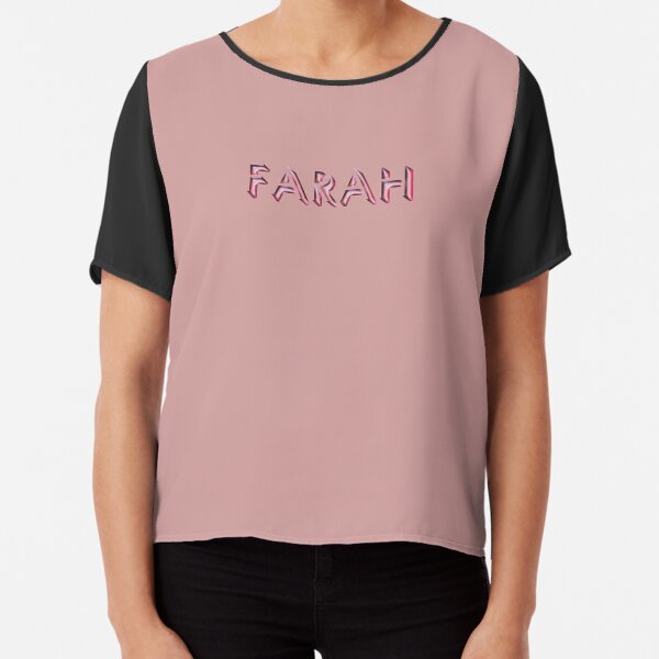 Girl Farah Gifts Merchandise Redbubble - pink and black motorcycle roblox gifts merchandise redbubble