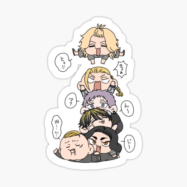 Tokyo Revengerszz Cute Sticker