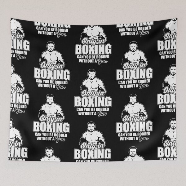 Item preview, Only in boxing can you be robbed without a gun! designed and sold by nektarinchen.
