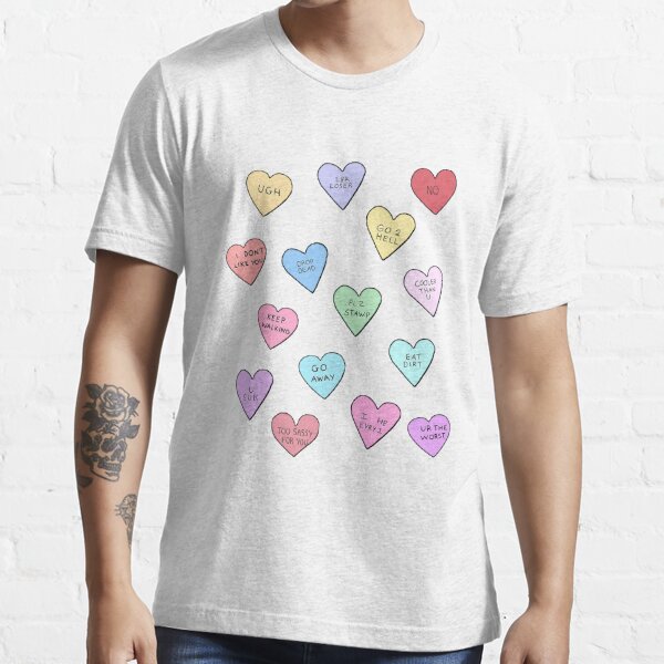 shirts with hearts on them