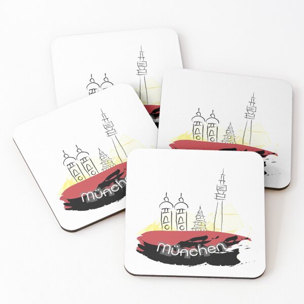 Item preview, Munich - Germany - design in national colors designed and sold by Lokalpatrioten.