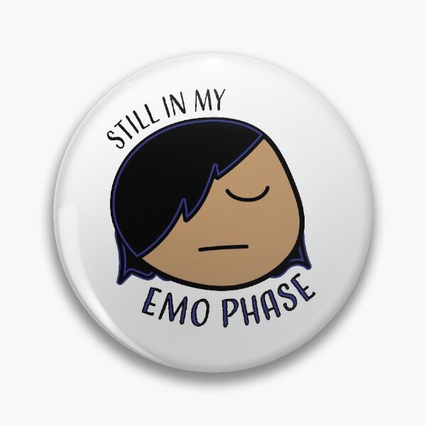 Item preview, Emo Phase - dark blue long hair, olive skin designed and sold by AnAngstyArtist.