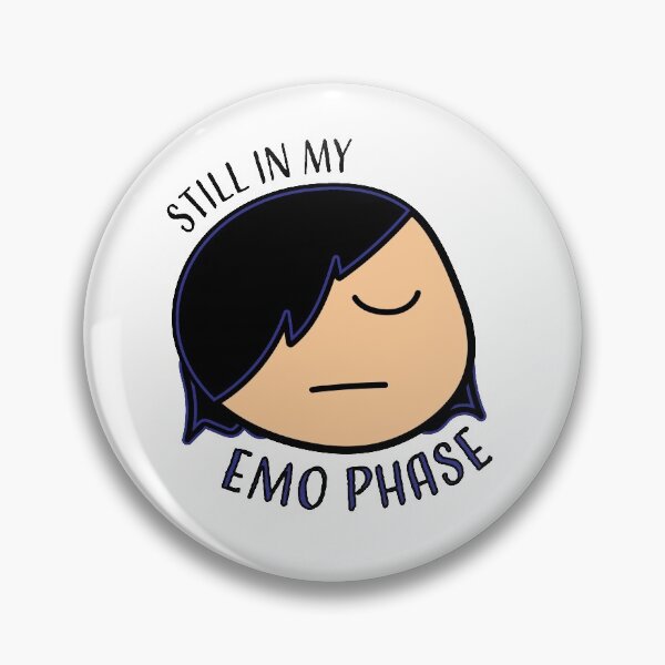 Item preview, Emo Phase - dark blue long hair, light skin designed and sold by AnAngstyArtist.