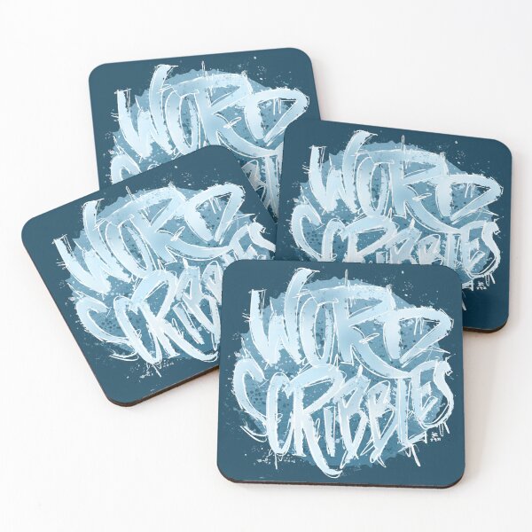 Item preview, Word Scribbles Logo (Fancy Ver) designed and sold by wordscribbles.