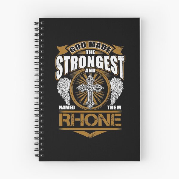 Item preview, Rhone Name T Shirt - God Found Strongest And Named Them Rhone Gift Item Tee designed and sold by ribbinjunk.