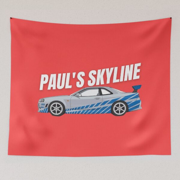 Item preview, Skyline R34 GTR Fast and furious  designed and sold by MOTOSHIFT.