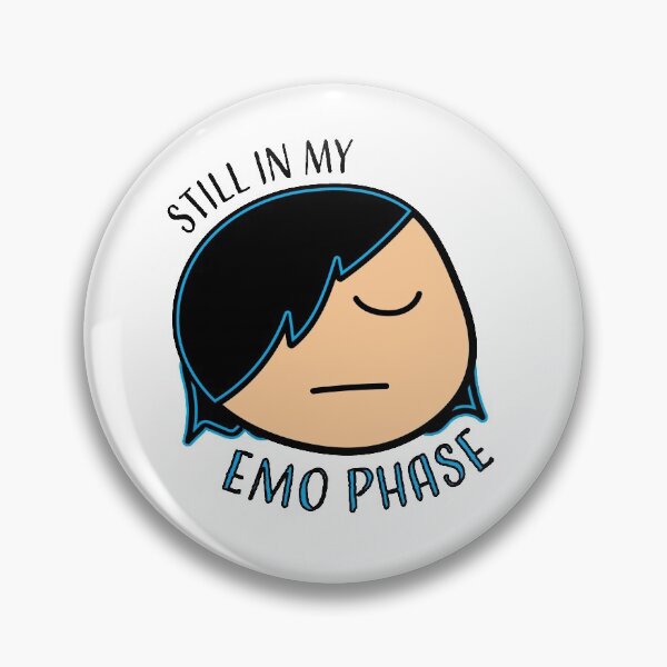 Item preview, Emo Phase - light blue long hair, light skin designed and sold by AnAngstyArtist.