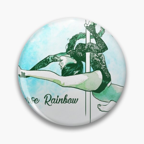 Item preview, Watercolor Exotic Pole Dancer | Reverse Rainbow designed and sold by Leiratorii.
