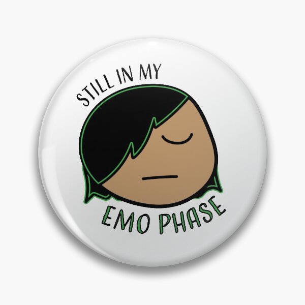 Item preview, Emo Phase - green long hair, olive skin designed and sold by AnAngstyArtist.