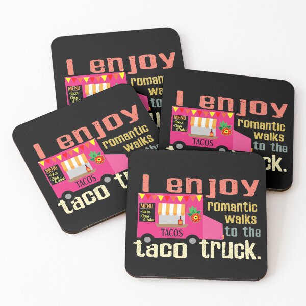 Item preview, I Enjoy Long Walks To The Taco Truck . Gift for Taco Lovers designed and sold by AwakenedSoul.