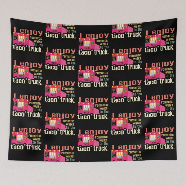 Item preview, I Enjoy Long Walks To The Taco Truck . Gift for Taco Lovers designed and sold by AwakenedSoul.