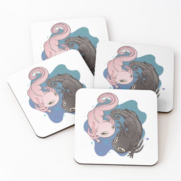 Item preview, Axolotl Black and Pink design designed and sold by Steve Yao.