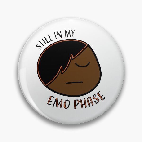 Item preview, Emo Phase - orange short hair, dark skin designed and sold by AnAngstyArtist.