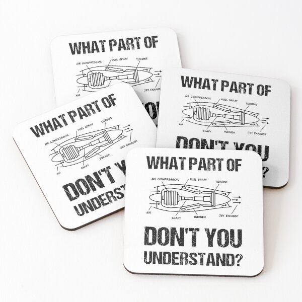 Item preview, Jet Engine. What Part Of Don't You Understand? designed and sold by TashaVector.