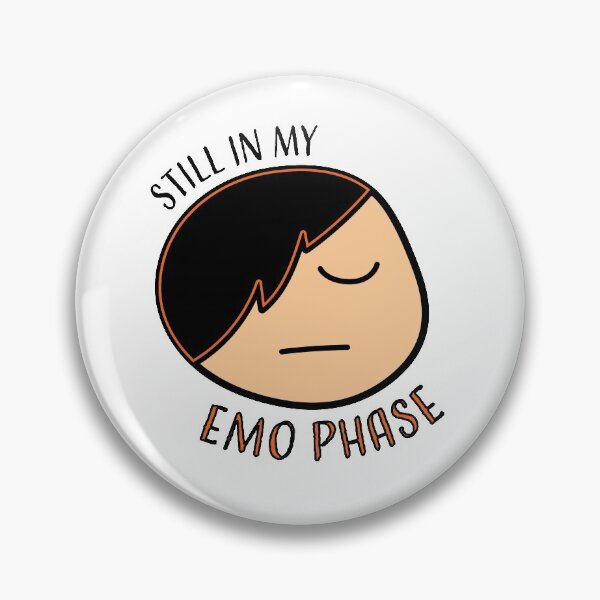 Item preview, Emo Phase - orange short hair, light skin designed and sold by AnAngstyArtist.
