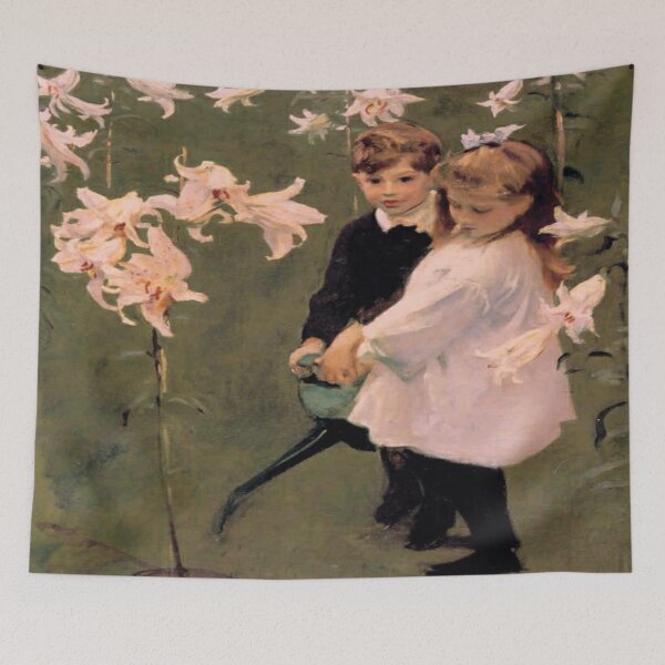 Item preview, Garden Study of the Vickers Children - John Singer Sargent designed and sold by Vivanne-art.