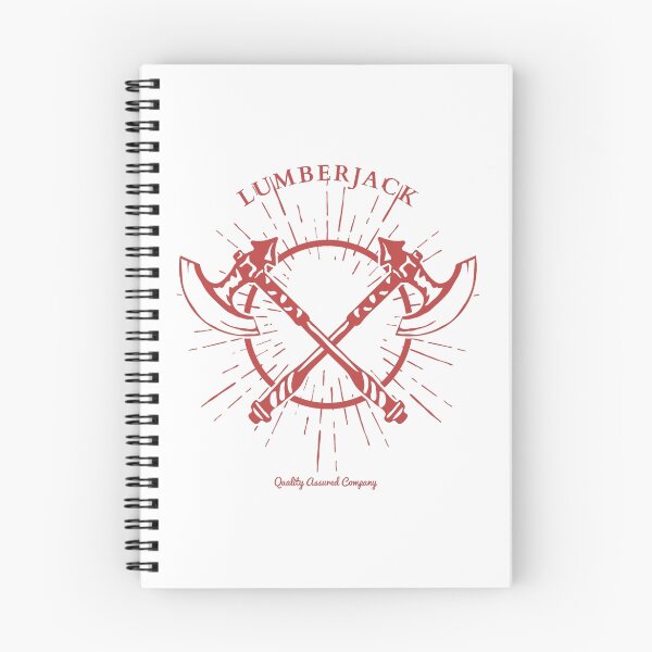 Item preview, Lumberjack Crossed Battle Axes Illustration designed and sold by dimair.