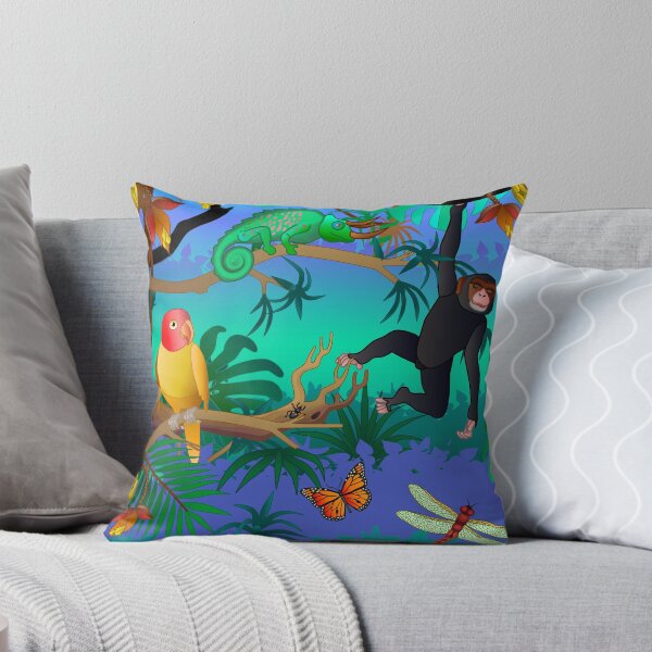 Item preview, jungle scene designed and sold by kathrynkonkle.