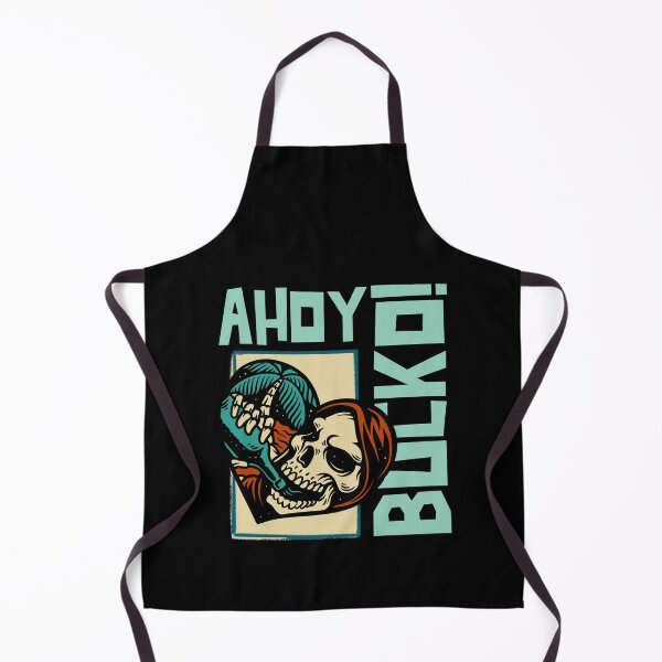 Item preview, Ahoy Bucko! Pirate Skeleton Tropical Skull designed and sold by MOP-tees.